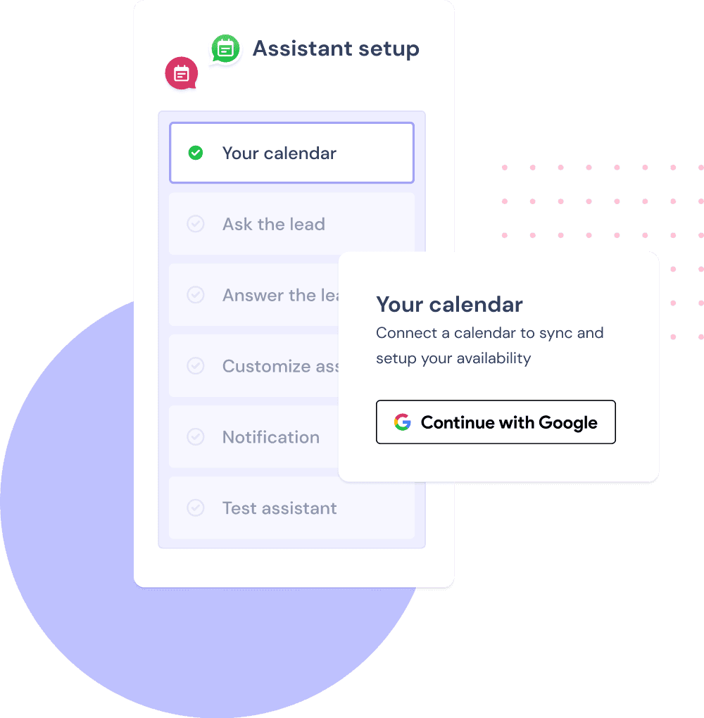  Connect your Google Calendar